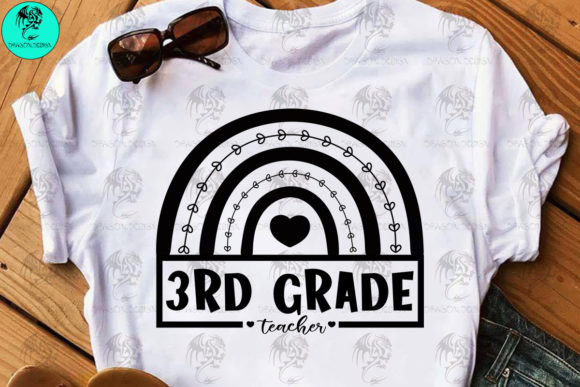 3rd Grade Teacher Svg: Graphics for Crafts