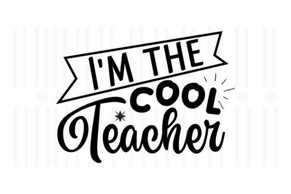 Cool Teacher Graphics for Crafts Branding