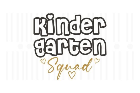 Graphics & Crafts: Reviewing Kindergarten Squad SVG