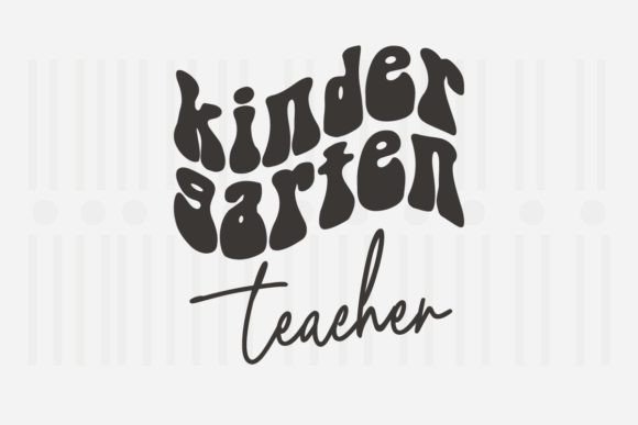 Kindergarten Teacher SVG: Crafts & Graphics