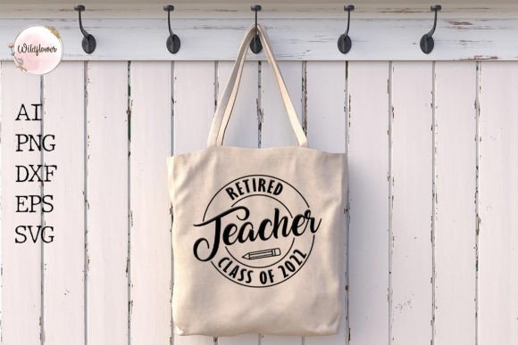Retired Teacher Svg: Graphics for Crafts