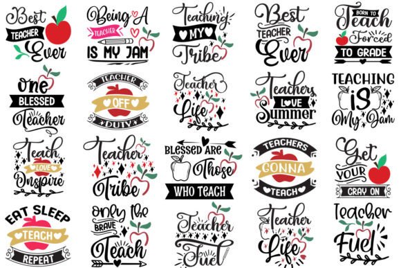 School Svg Bundle Graphics for Crafts & Web