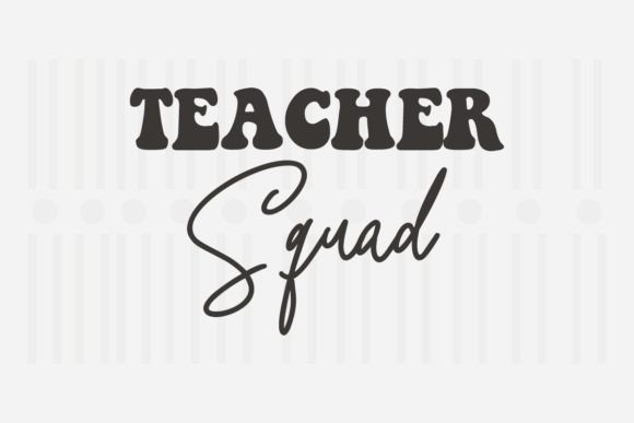 Teacher Squad Graphics for Crafts Review
