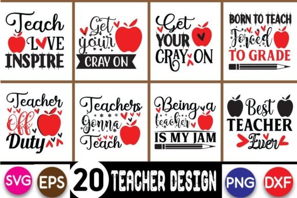 Teacher SVG Bundle: Premium Graphics for Crafts