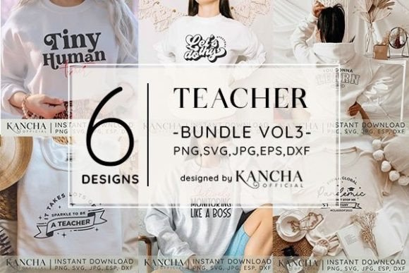 Teacher SVG Bundle Vol3: Graphics for Crafts